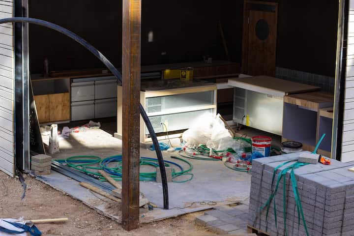 Fire destroys the contents of a room requiring fire damage repair in a home.